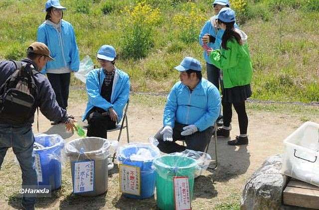 会場内ごみ分別収集