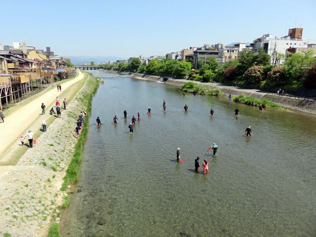 河床清掃