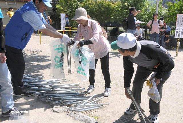 用具など配布