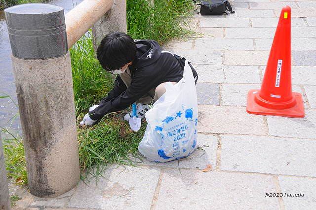 みそそぎ川など清掃-6