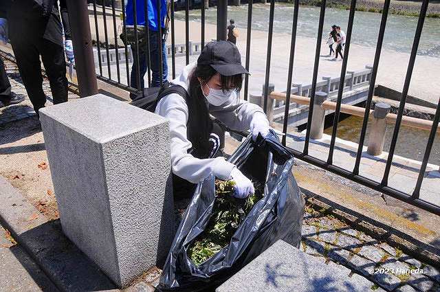 みそそぎ川など清掃-4