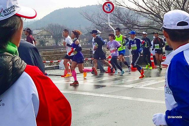 京都マラソン2015 西賀茂橋付近-6