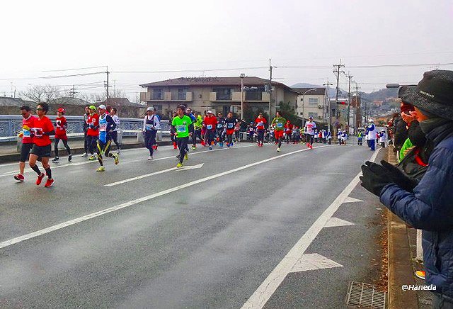 京都マラソン2015 西賀茂橋付近-8