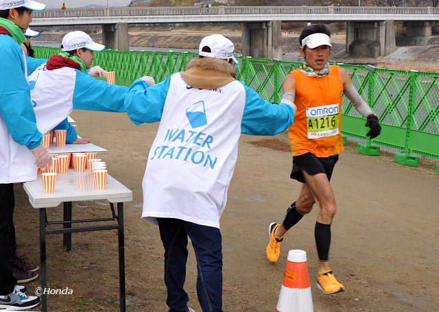 京都マラソン2015 賀茂大橋付近-4