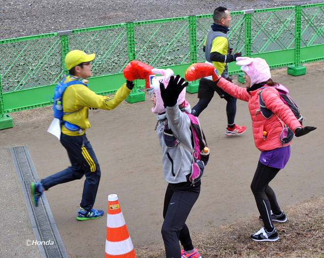 京都マラソン2015 賀茂大橋付近-6