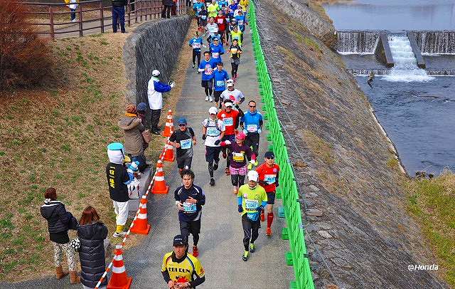 京都マラソン2015 賀茂大橋付近-8