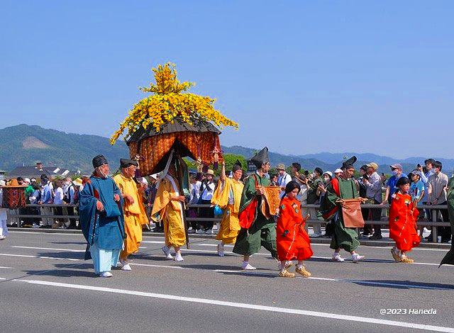 葵祭「路頭の儀」