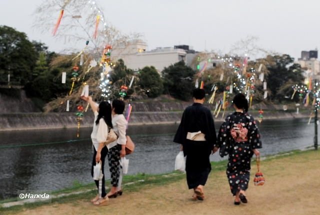 京の七夕 鴨川会場-2