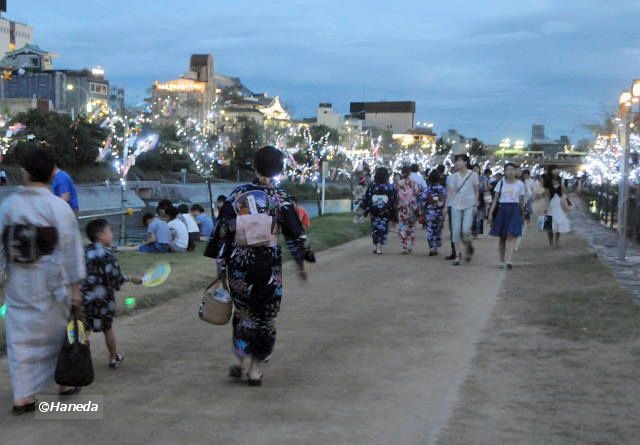 京の七夕 鴨川会場