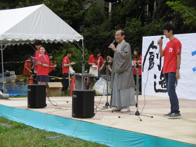 門川京都市長の挨拶